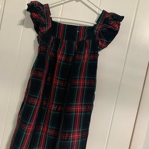 Girls Large Vineyard Vines Plaid Nap Dress